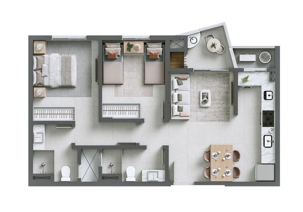 Apartamento, 3 quartos, 90 m² - Foto 15