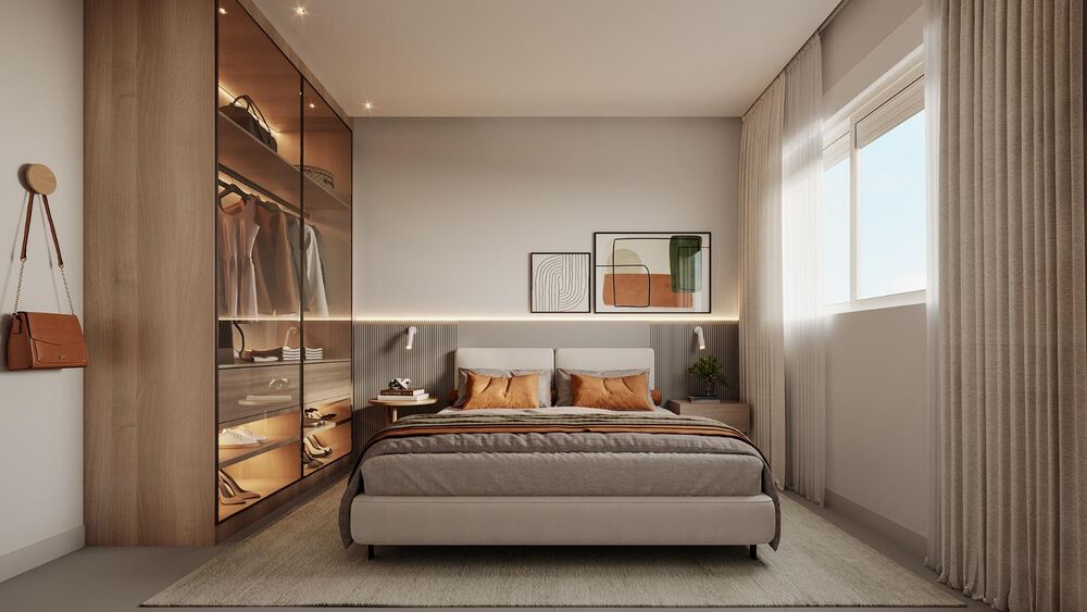 Apartamento, 2 quartos, 66 m² - Foto 2