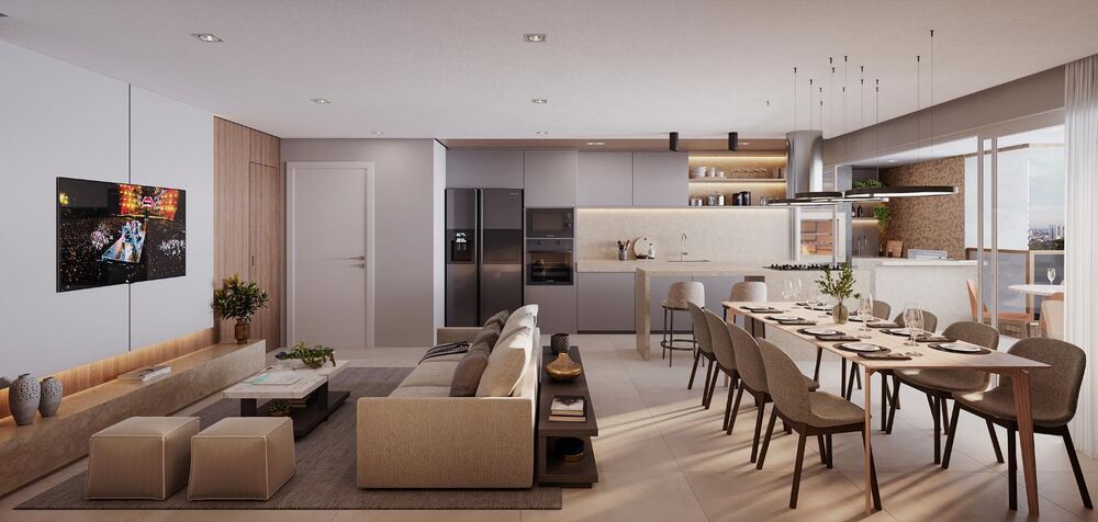 Apartamento, 3 quartos, 125 m² - Foto 3