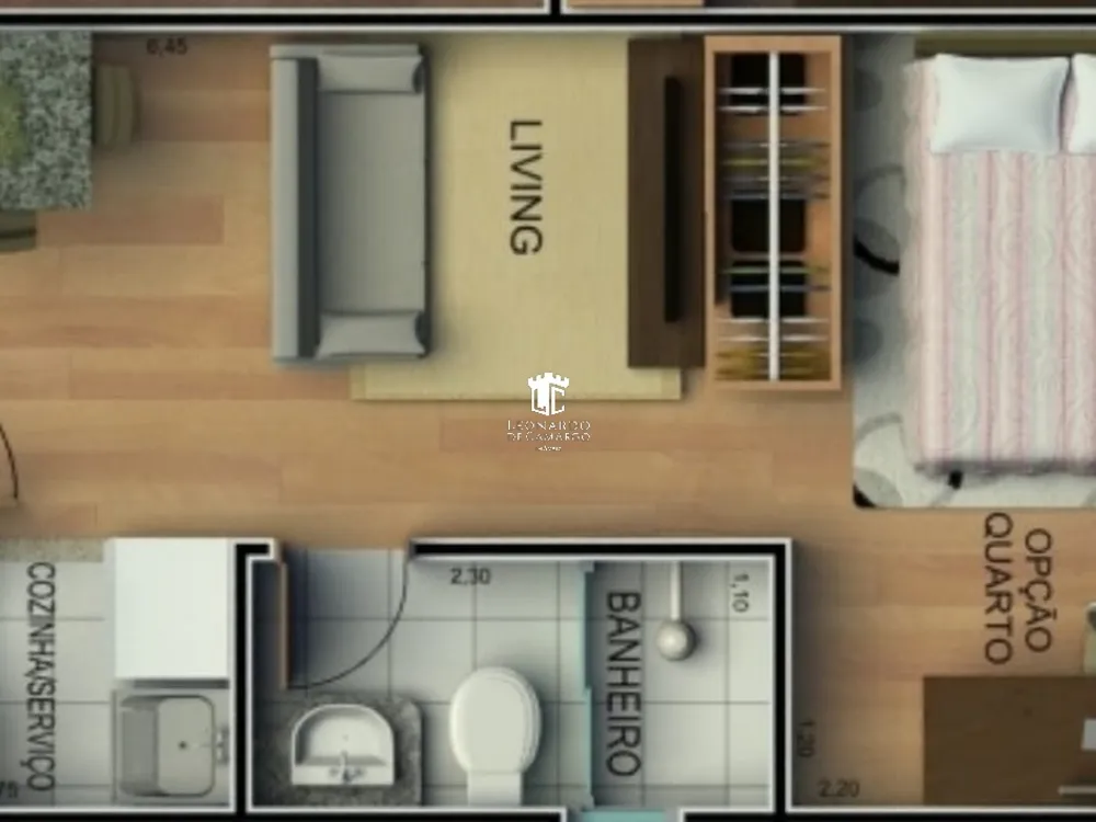 Apartamento, 24 m² - Foto 5
