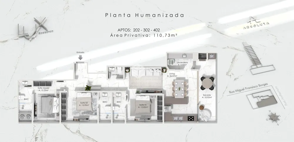 Apartamento, 3 quartos, 160 m² - Foto 6