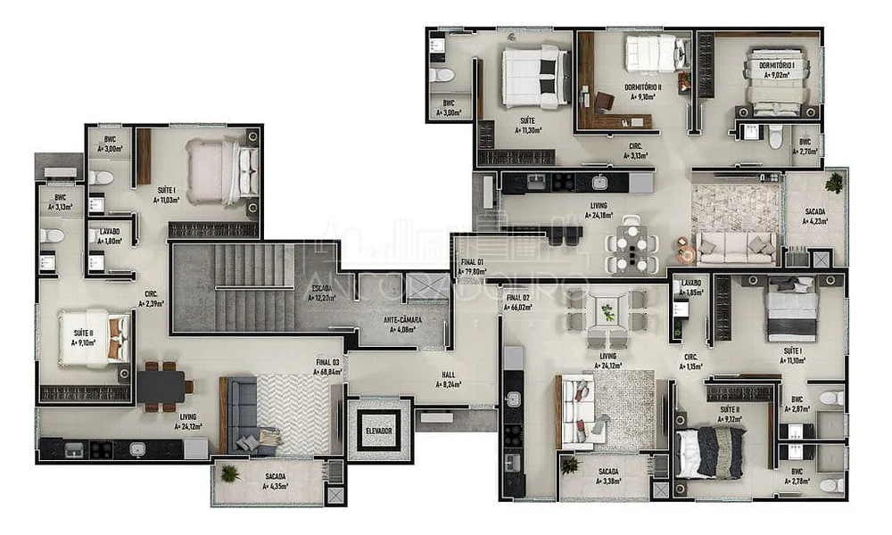Apartamento, 3 quartos, 79 m² - Foto 21