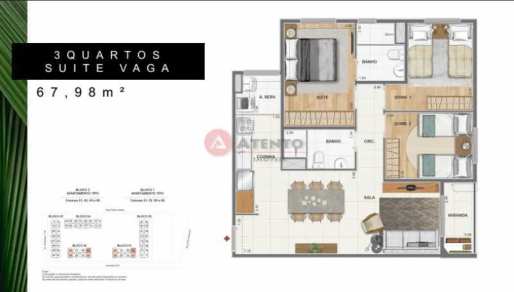 Apartamento, 3 quartos - Foto 14