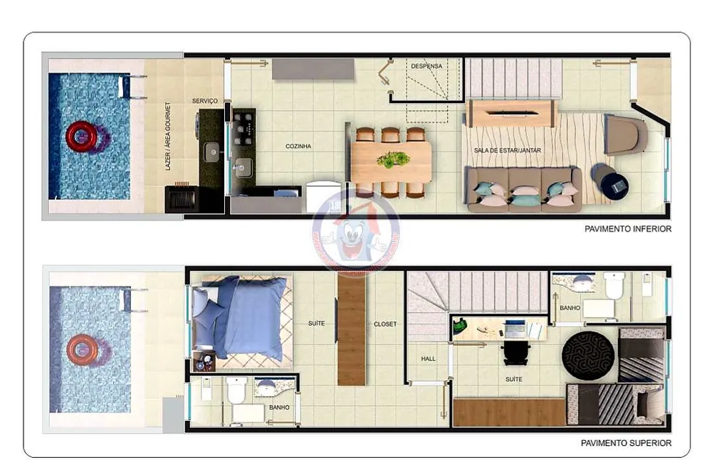 Sobrado, 81 m² - Foto 5