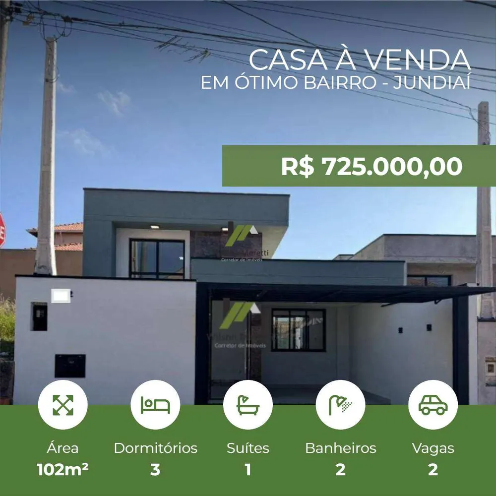 Casa, 3 quartos, 102 m² - Foto 1