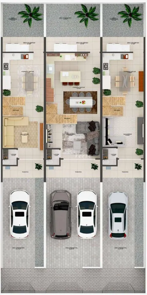 Casa, 2 quartos, 82 m² - Foto 3