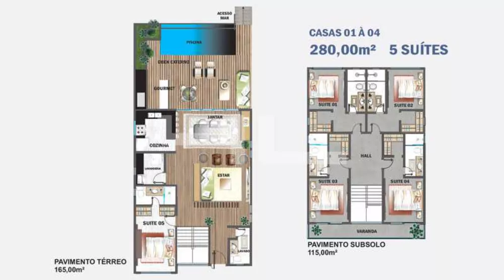 Casa de Condomínio, 4 quartos - Foto 10