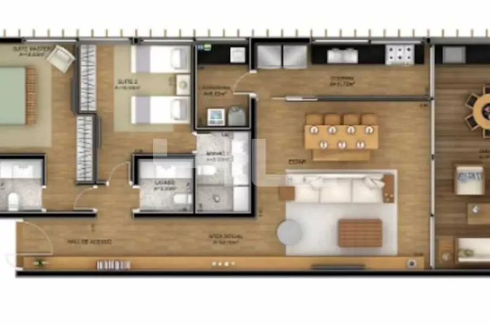 Apartamento, 2 quartos, 160 m² - Foto 22