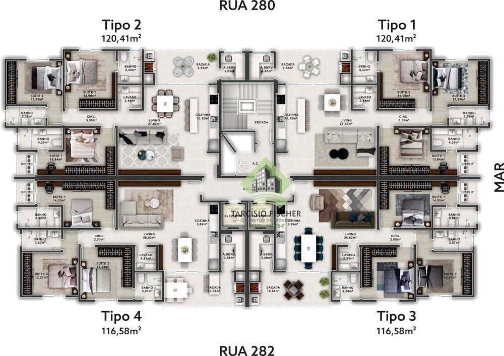 Apartamento, 3 quartos - Foto 7