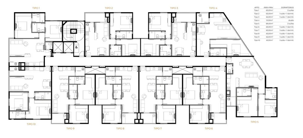 Apartamento, 2 quartos - Foto 1