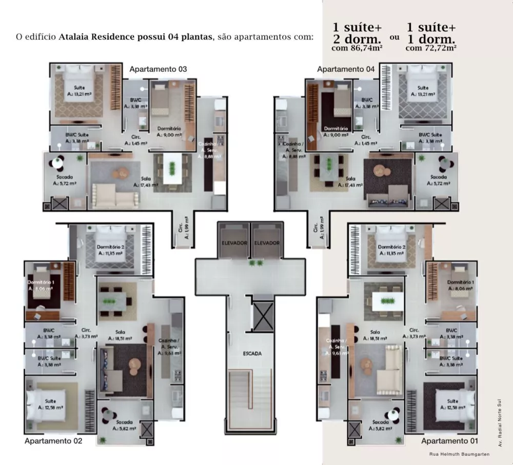 Apartamento à venda com 2 quartos - Foto 5