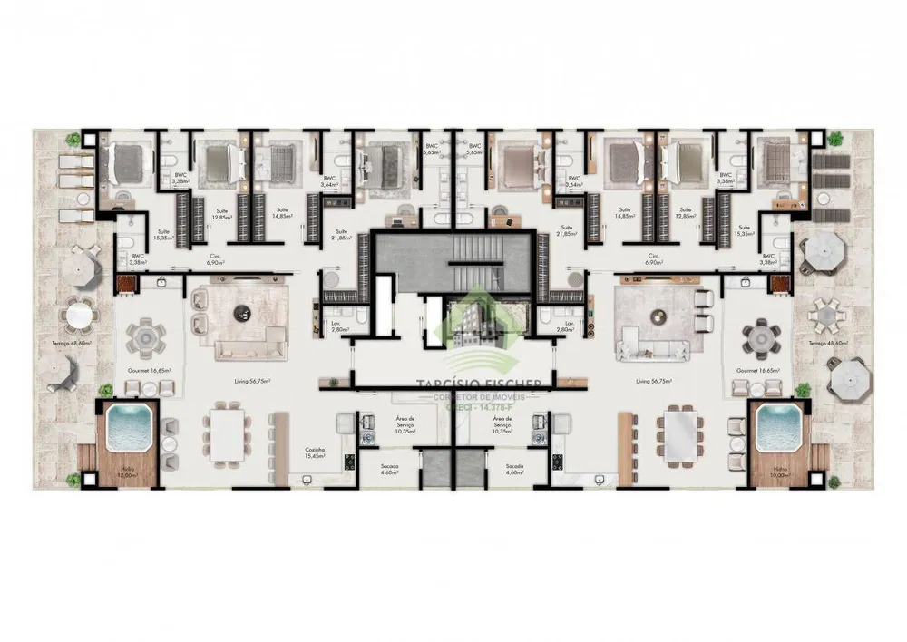 Apartamento, 4 quartos, 225 m² - Foto 7