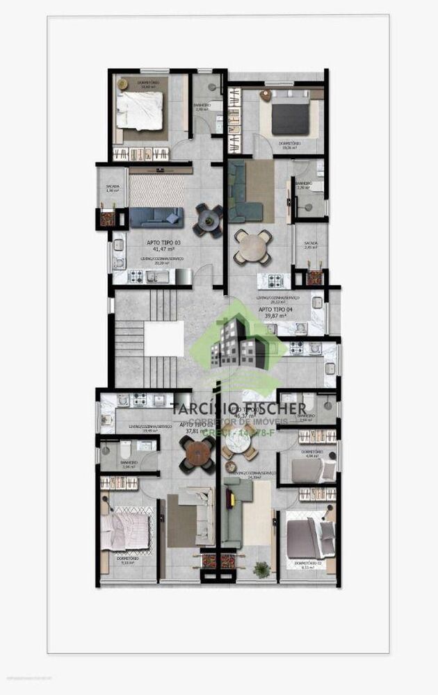 Apartamento, 1 quarto - Foto 9