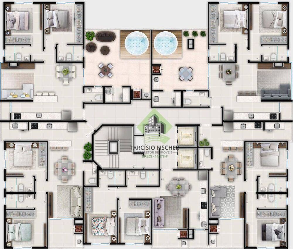 Apartamento à venda com 2 quartos - Foto 3