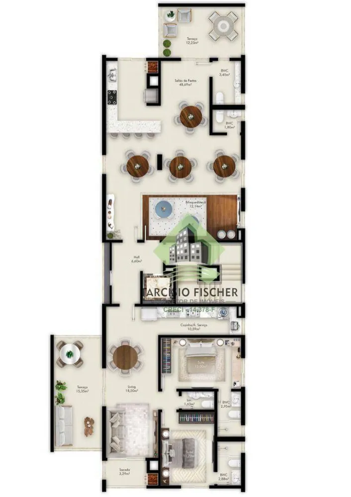 Apartamento, 2 quartos - Foto 6