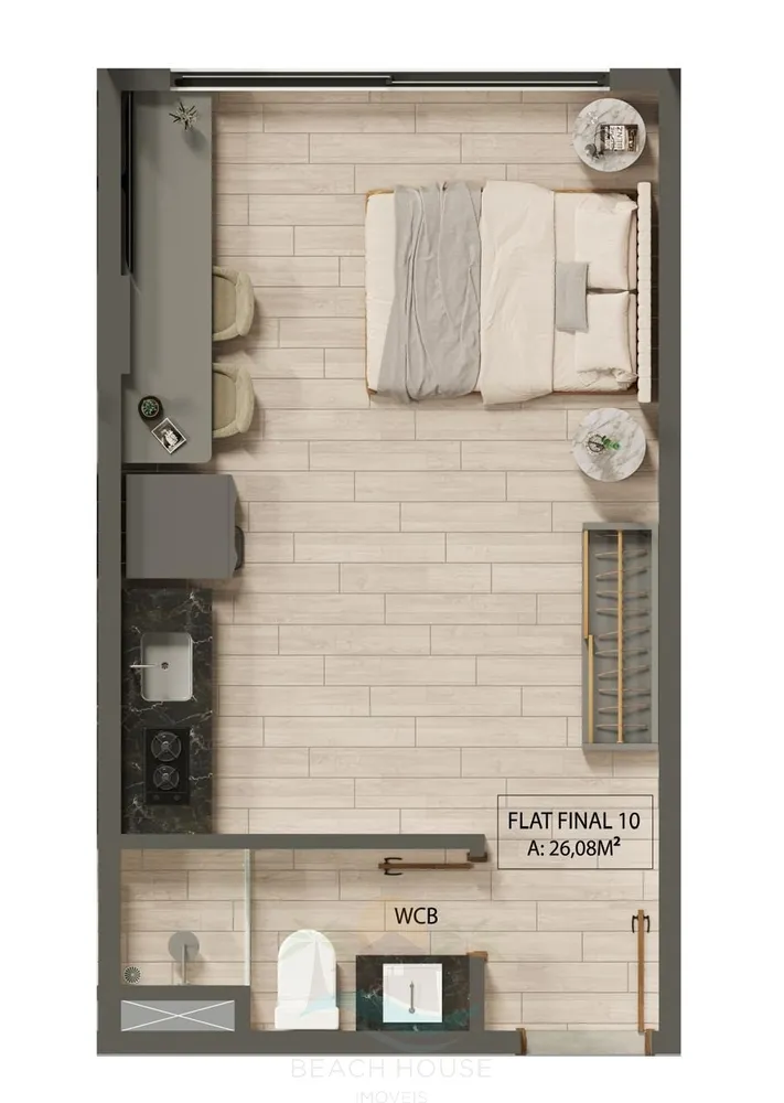 Apartamento, 1 quarto, 26 m² - Foto 15