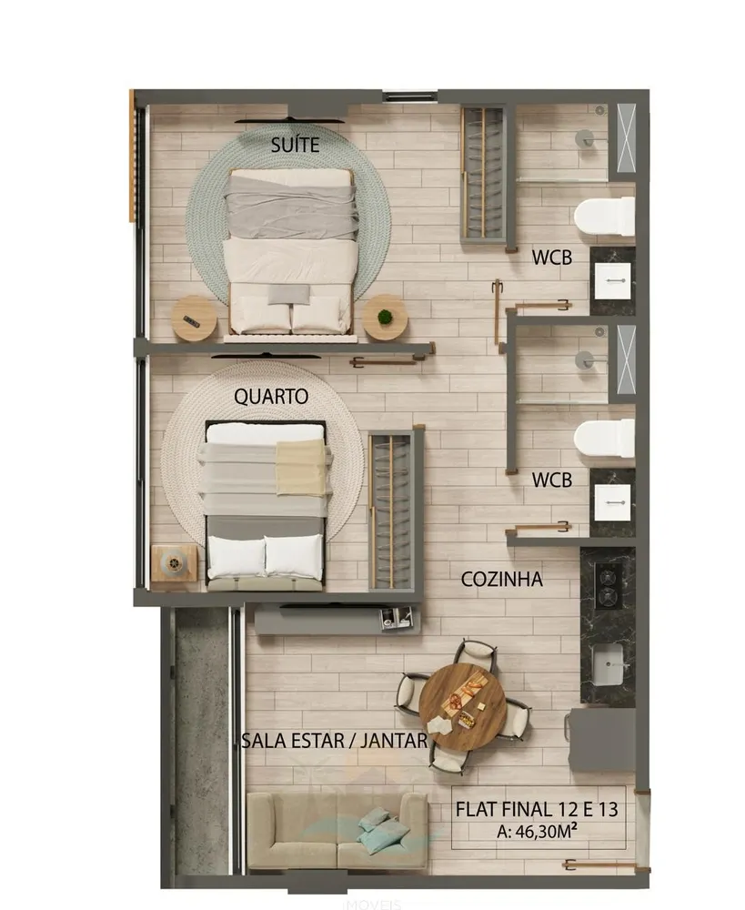 Apartamento, 1 quarto, 26 m² - Foto 17