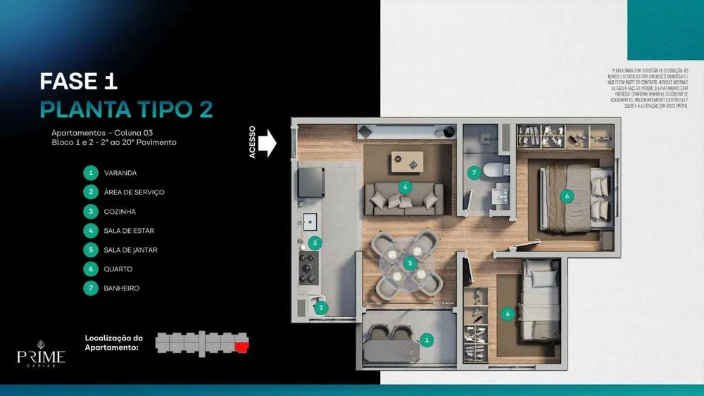 Apartamento, 2 quartos, 44 m² - Foto 23