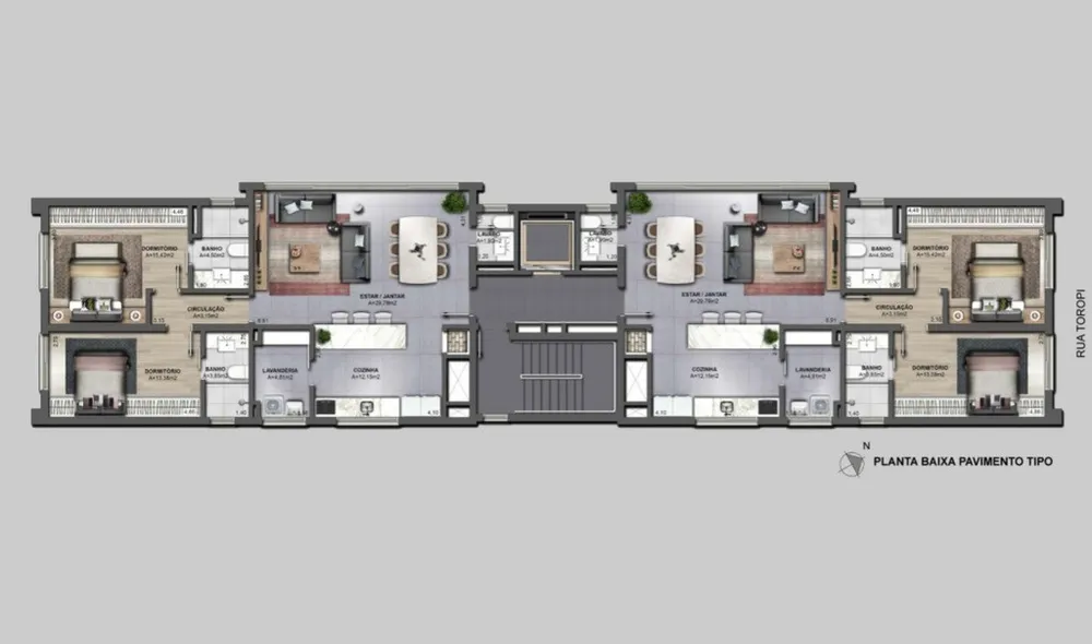 Apartamento, 2 quartos, 110 m² - Foto 2