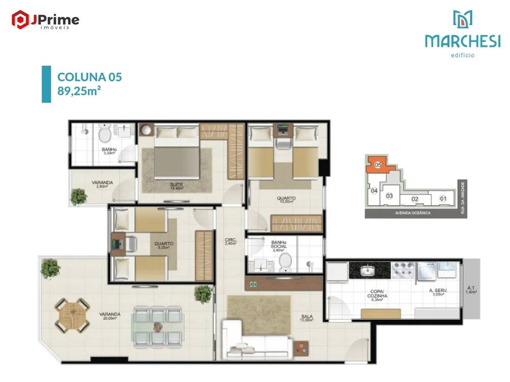 Apartamento, 3 quartos, 90 m² - Foto 10