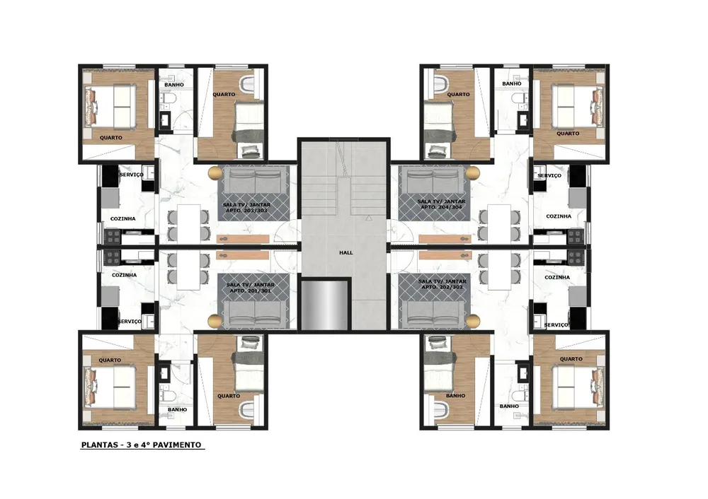 Apartamento, 2 quartos, 50 m² - Foto 11