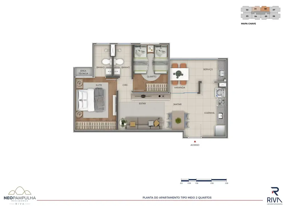 Casa, 3 quartos, 82 m² - Foto 14