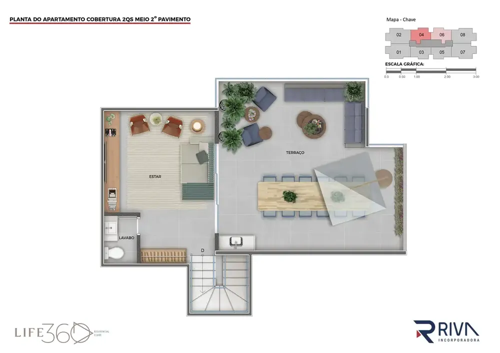 Cobertura, 2 quartos, 109 m² - Foto 12