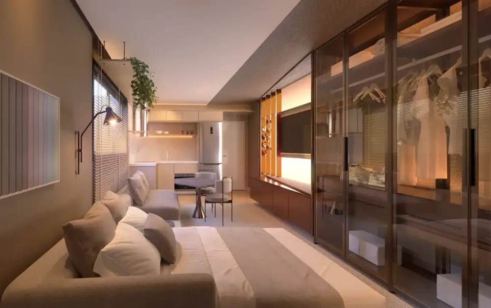 Casa, 1 quarto, 28 m² - Foto 10