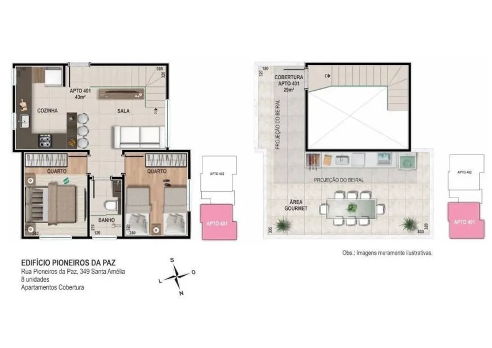 Apartamento, 2 quartos, 45 m² - Foto 5