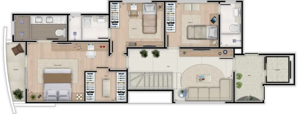 Casa, 2 quartos, 93 m² - Foto 16