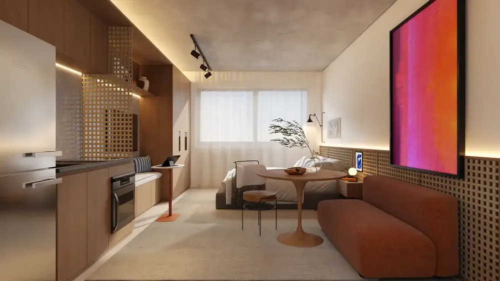 Casa, 1 quarto, 27 m² - Foto 9