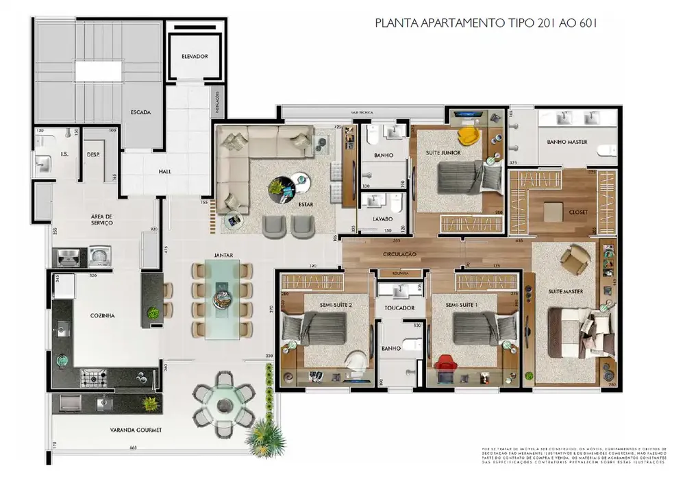Cobertura, 4 quartos, 208 m² - Foto 12