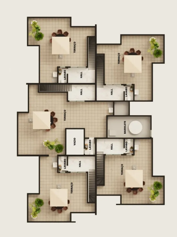 Cobertura, 2 quartos, 69 m² - Foto 2