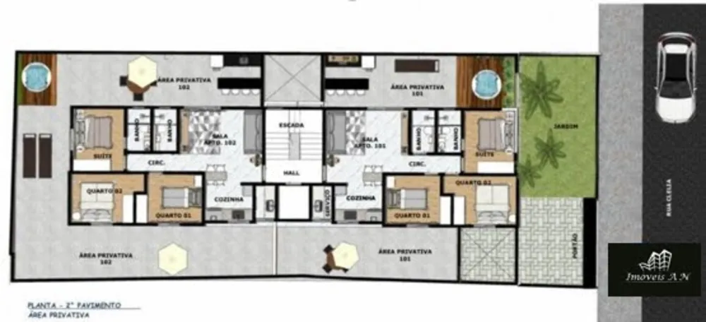 Cobertura, 3 quartos, 80 m² - Foto 7