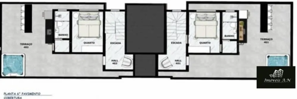 Cobertura, 3 quartos, 80 m² - Foto 8