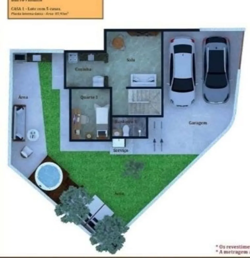 Casa, 3 quartos, 80 m² - Foto 10