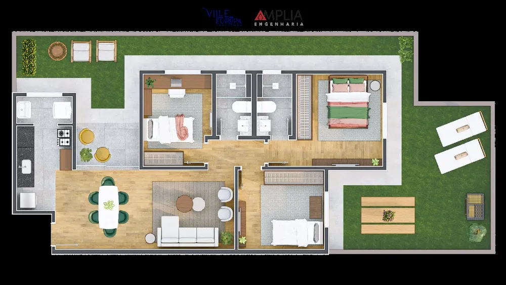 Apartamento, 3 quartos, 69 m² - Foto 5