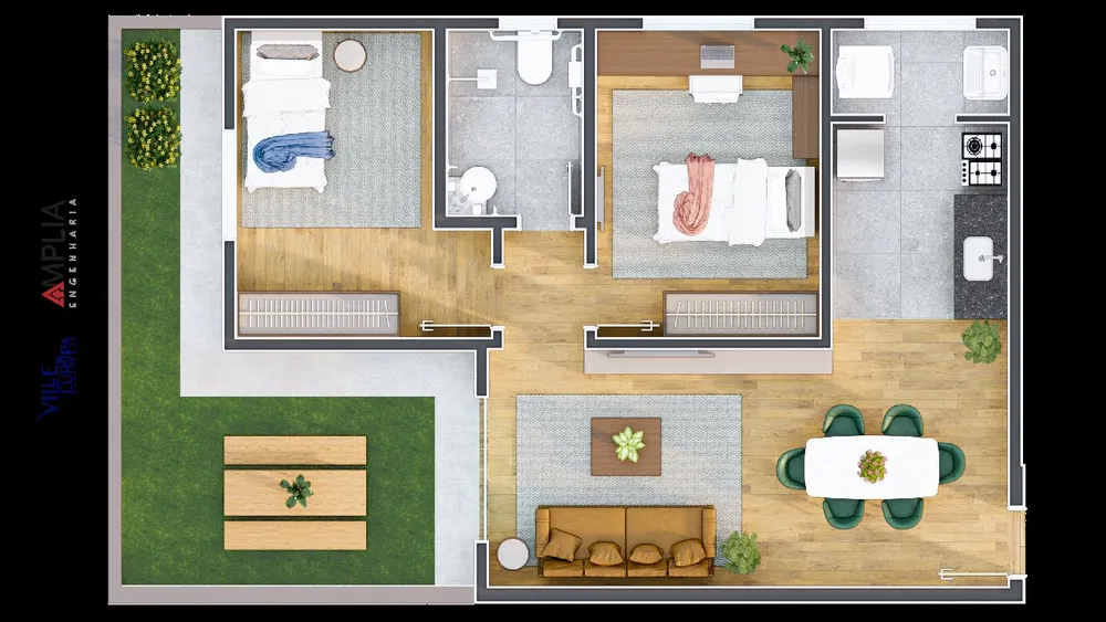 Apartamento, 3 quartos, 69 m² - Foto 7