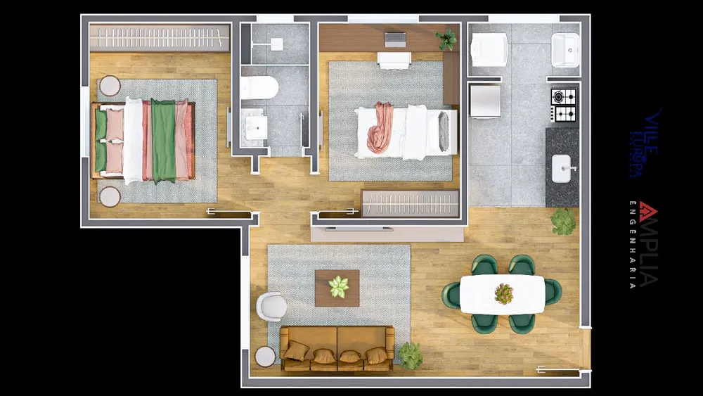 Apartamento, 3 quartos, 69 m² - Foto 10