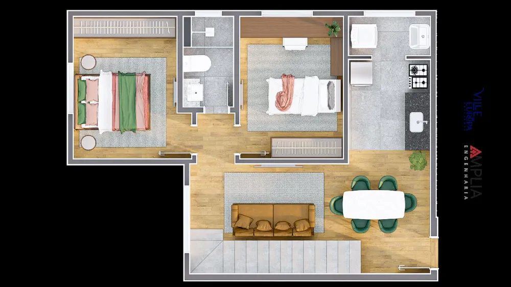 Apartamento, 3 quartos, 69 m² - Foto 11
