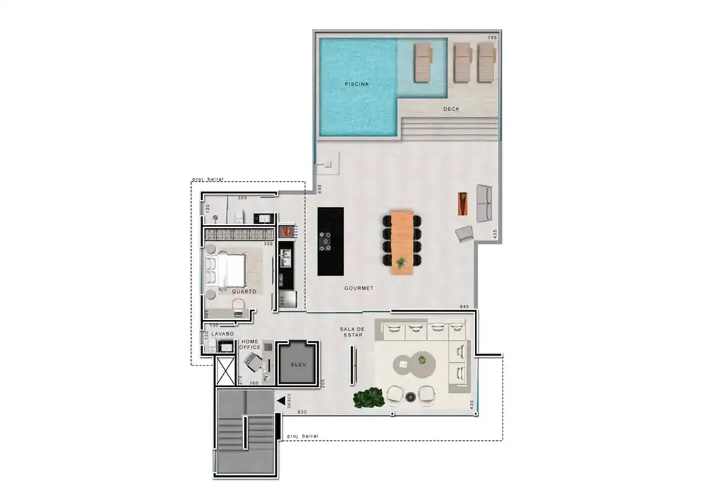 Cobertura, 5 quartos, 331 m² - Foto 16