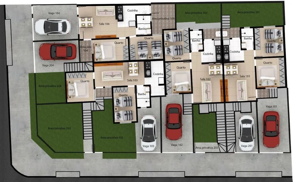 Cobertura, 2 quartos, 47 m² - Foto 8
