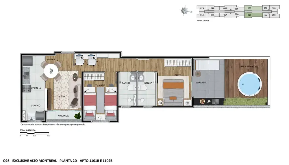 Casa, 2 quartos, 52 m² - Foto 12