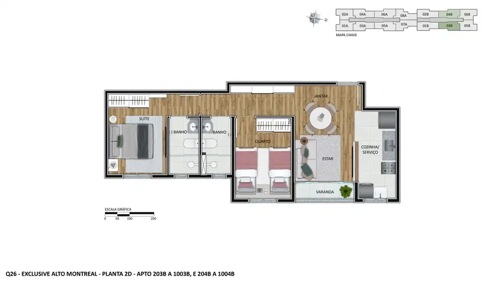 Casa, 2 quartos, 52 m² - Foto 11