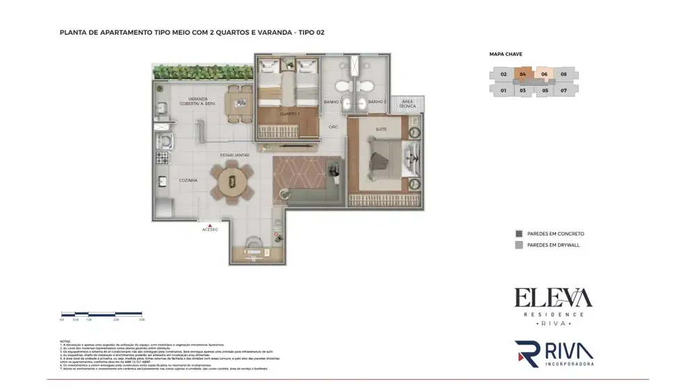 Casa, 2 quartos, 54 m² - Foto 12