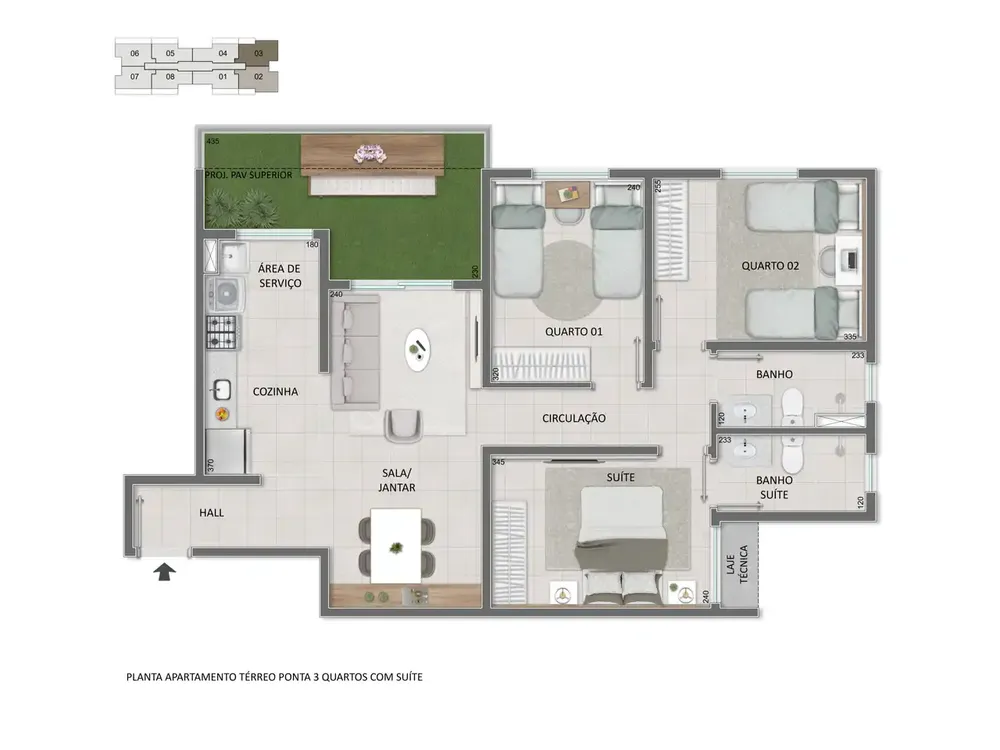 Casa, 2 quartos, 71 m² - Foto 7