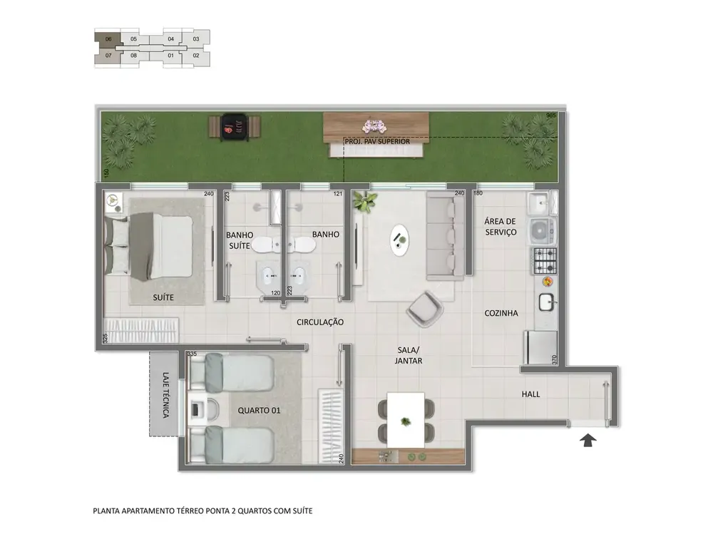 Casa, 2 quartos, 71 m² - Foto 5