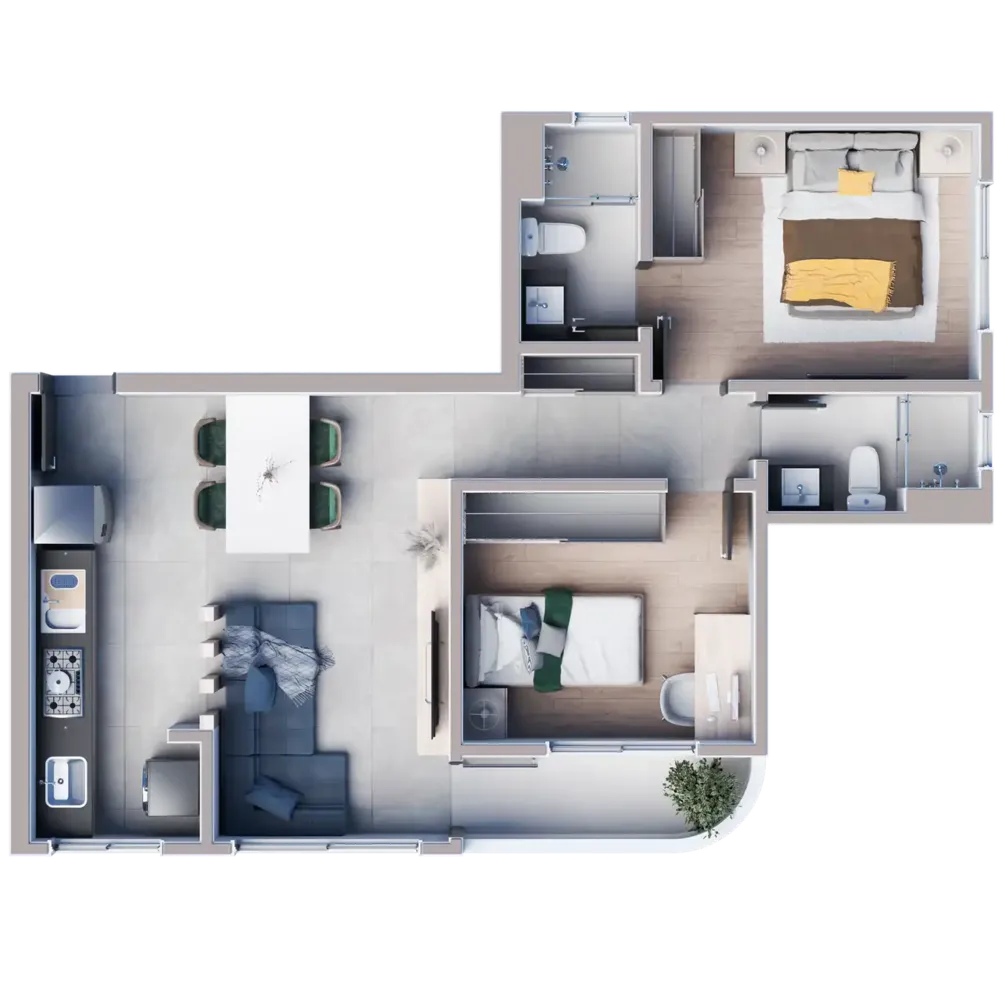 Cobertura, 2 quartos, 70 m² - Foto 11