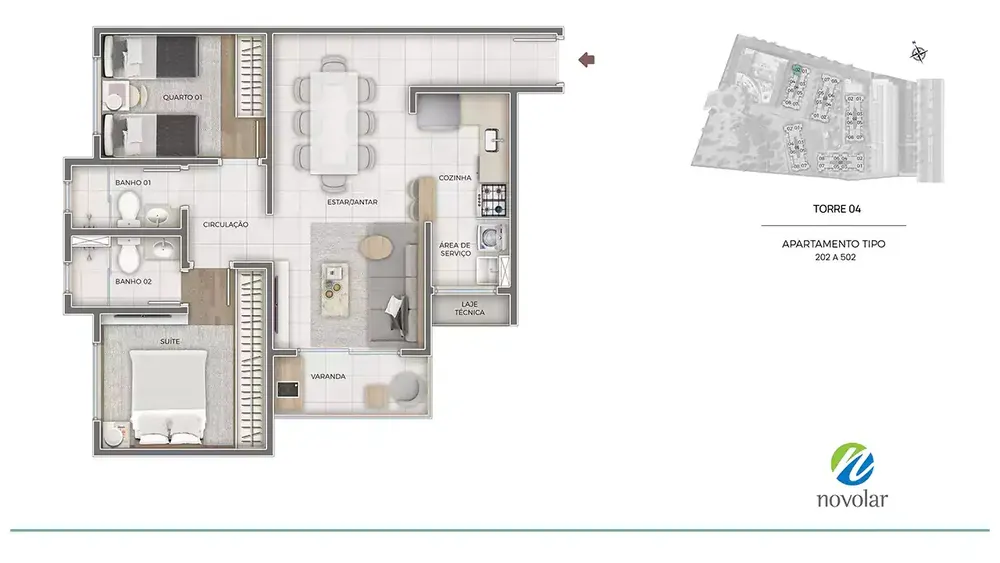 Casa, 3 quartos, 72 m² - Foto 16