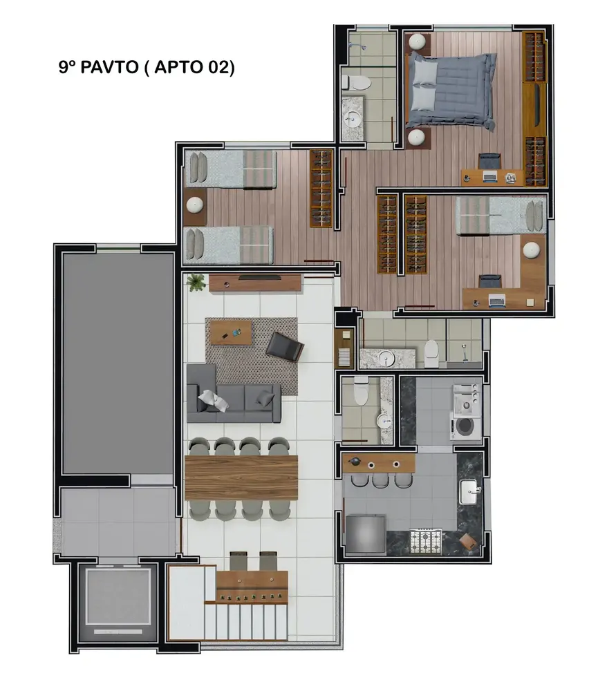 Casa, 3 quartos, 100 m² - Foto 15